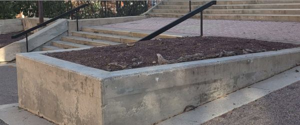 South Campus Plaza before renovation